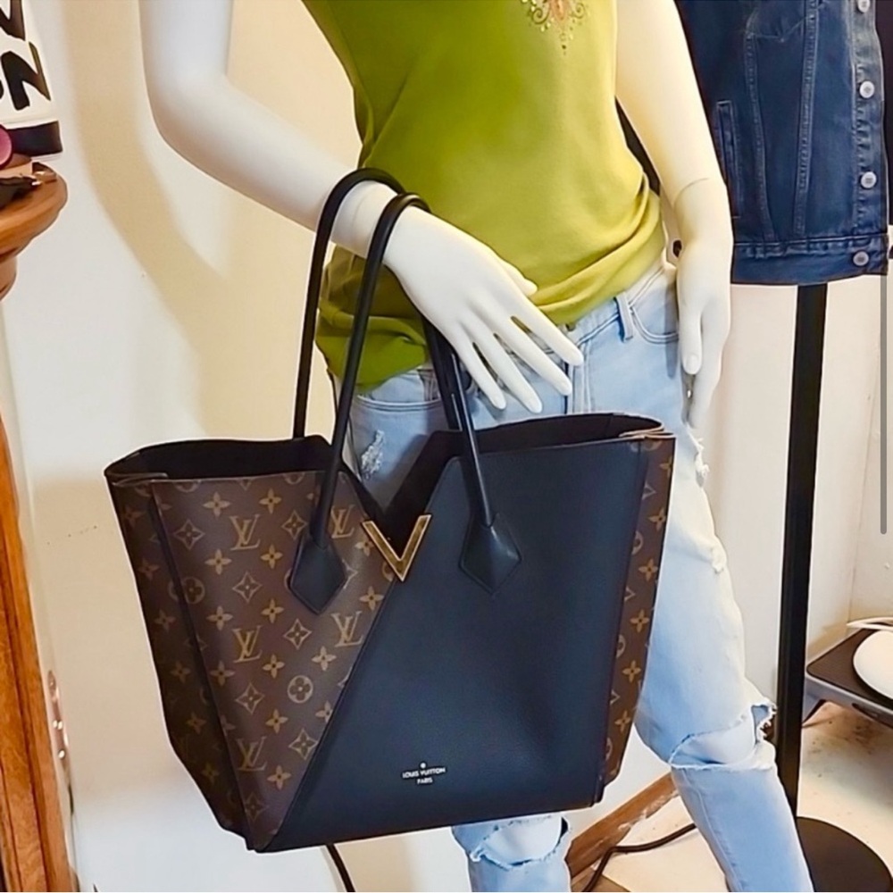 Louis Vuitton Kimono Black&Mono tote bag - Picture 1 of 16